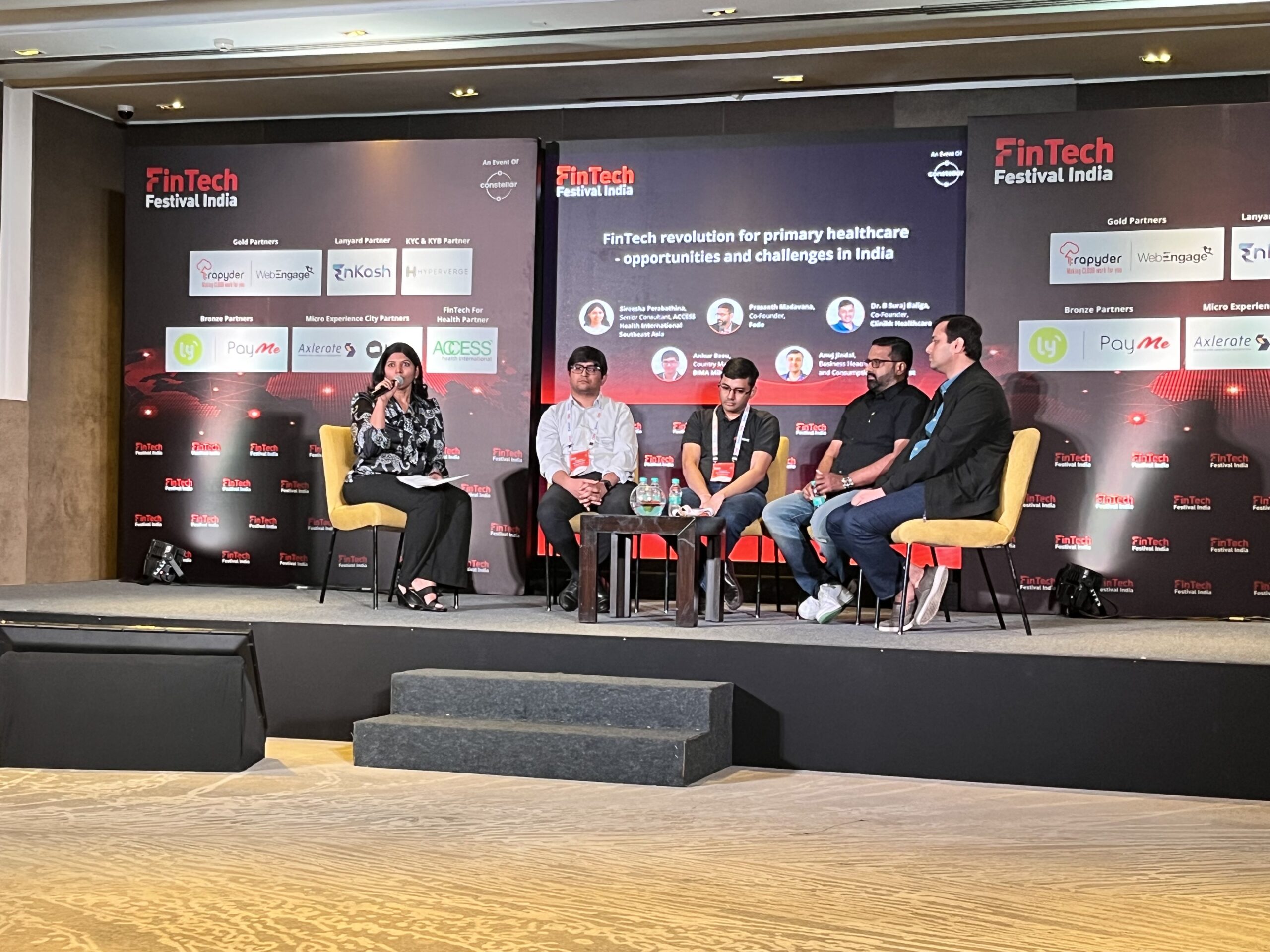 Fintech Festival India: Microexperience on Fintech for Health in Bangalore